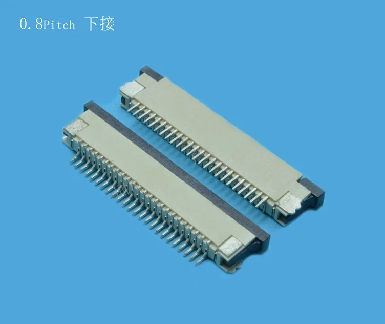 20 шт ffc fpc разъем 0,8 мм 6pin-36pin толщина 2,5 мм кабельный выход верхний/нижний распределительный блок