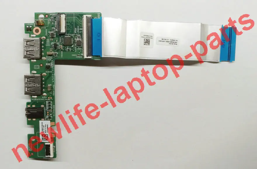 3CNK2 для DELL Inspiron 11 3168 аудио разъем двойной USB плата с кабелем MH4F6 0MH4F6 G7D57 тест хорошее