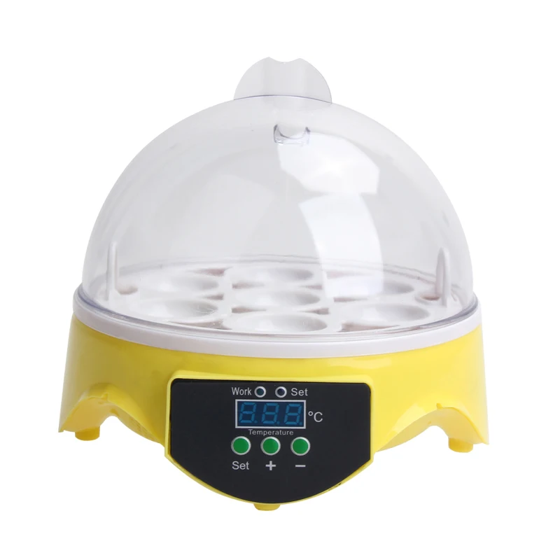 Mini 7 Eggs Incubator Poultry Incubator Brooder Digital Temperature Hatchery Egg Incubator Chicken Duck Bird Pigeon UK/US Plug Mini 7 Eggs Incubator Poultry Incubator Brooder Digital Temperature Hatchery Egg Incubator Chicken Duck Bird Pigeon UK/US Plug