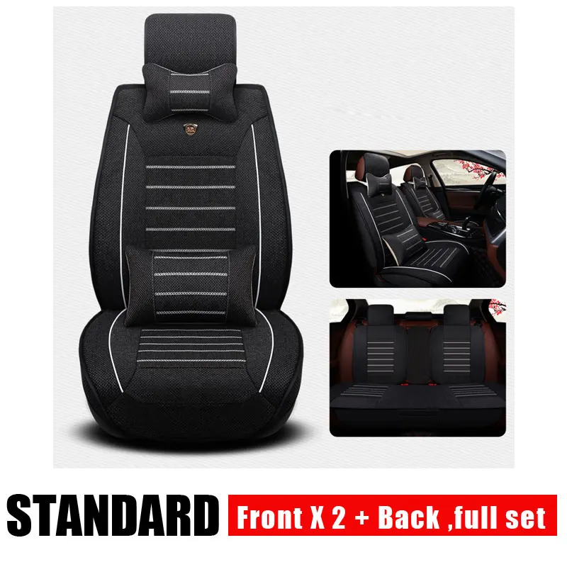 

Universal Flax Car Seat Covers for Audi A6L R8 Q3 Q5 Q7 S4 RS Quattro A1 A2 A3 A4 A5 A6 A7 A8 Auto Accessories Car Stickers