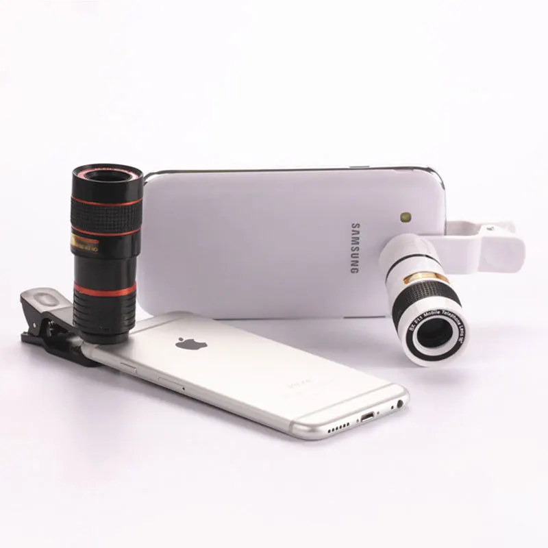12X زووم بصري الهاتف تلسكوب المحمولة هاتف ذكي عدسة كاميرا مقربة و كليب ل فون سامسونج Xiaomi هواوي الخ