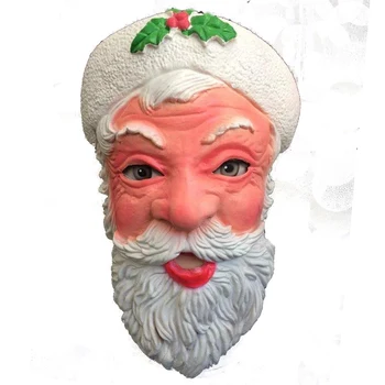 

Free Shipping Wholesale New High Quality Latex Santa Claus Mask Christmas Party Masks Cartoon figure mask e mask Christmas gifts