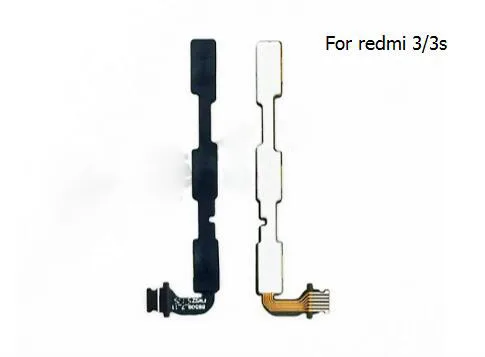 Включение/выключение питания, громкость кнопкой боковой ключ гибкий кабель-лента для Xiaomi Redmi 3 3S 4 pro 4X 4A Note 2 Note3 Note 4 4X6 5A 5S - Цвет: For redmi 3 3s