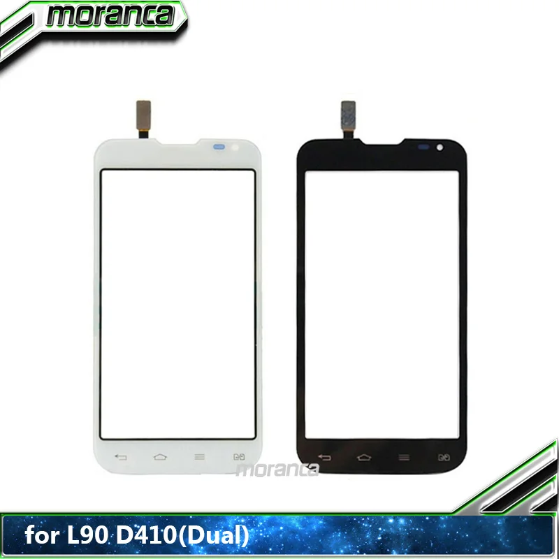 

Touch Screen for LG series III L90 D410 Dual Sim Touch Screen Digitizer Sensor Front Glass Lens Panel Black White Replacement