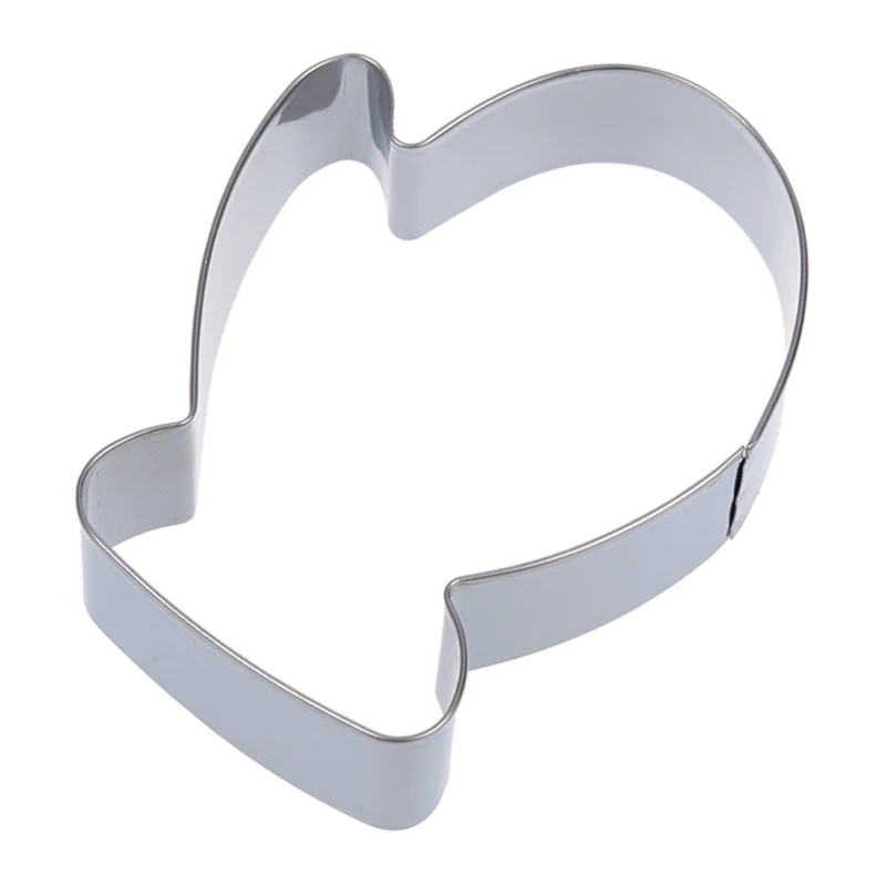 

Mitten Winter Glove Cookie Cutter Cut Outs Mold For Holiday Baking/Christmas Party Favors/Scrapbooking Stencil