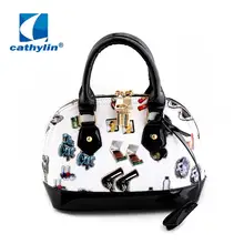 2015 neue hohe qualität frauen messenger bags Shell Schulter Handtaschen Crossbody Umhängetasche Mit Schloss