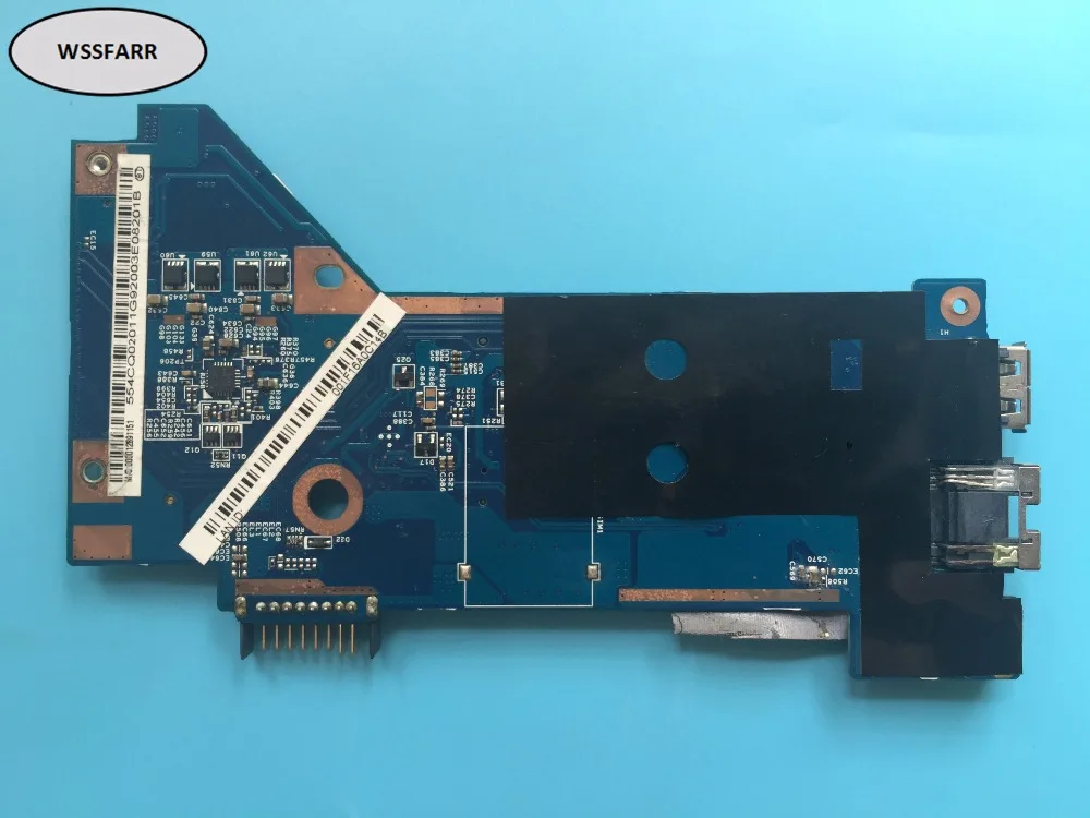 Оригинальная плата питания для ACER ASPIRE 4810T 4810TZ с разъемом постоянного тока USB LAN 48