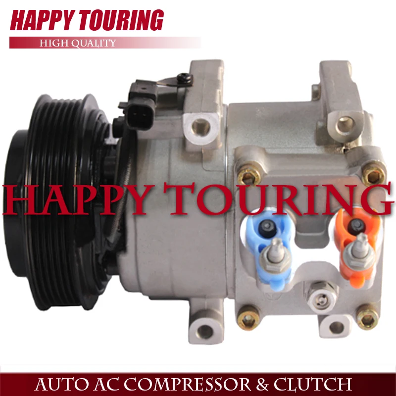 2 HS15 AC Compressor For Car Ford Fiesta L4 1.6L 2011-2013 AE8319D629AB AE8319D629AC AE8319D629AD BE8Z19703A