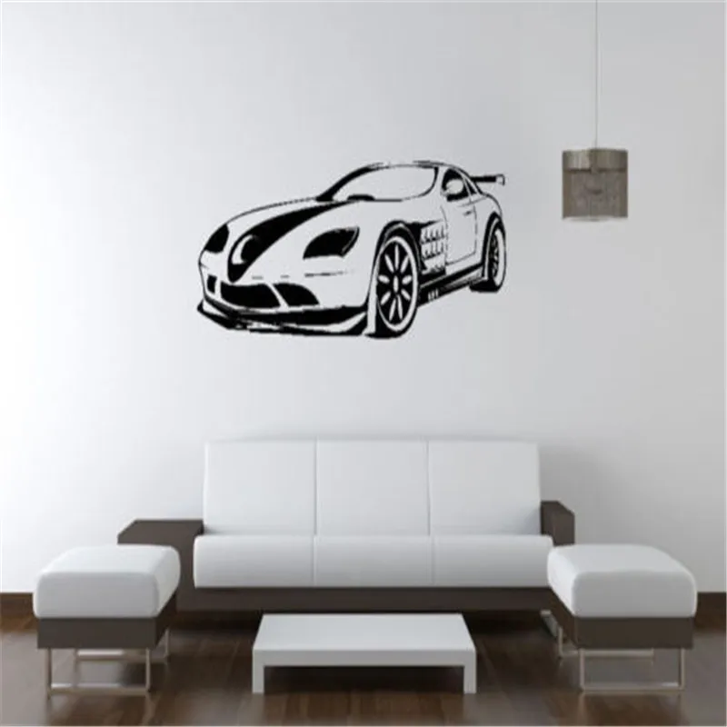 Cool Super Sports Vehicle Car Home Kids Room Decoration Vinyl Art Decal