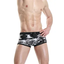 CHAMSGEND, летние хиббы, мужские, кружевные, низкая посадка, контрастные, сексуальные, боксеры, одежда для плавания, Повседневная мода, шорты для плавания, эластичный купальник