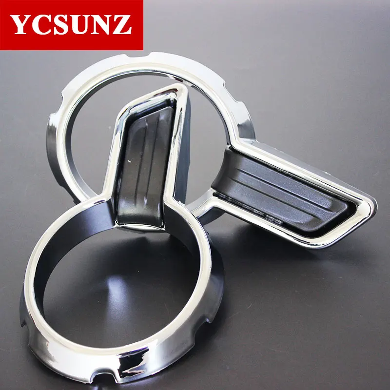 Buy 2016 2017 For Toyota Hilux Revo Accessories ABS Chrome Fog Lights Rim For