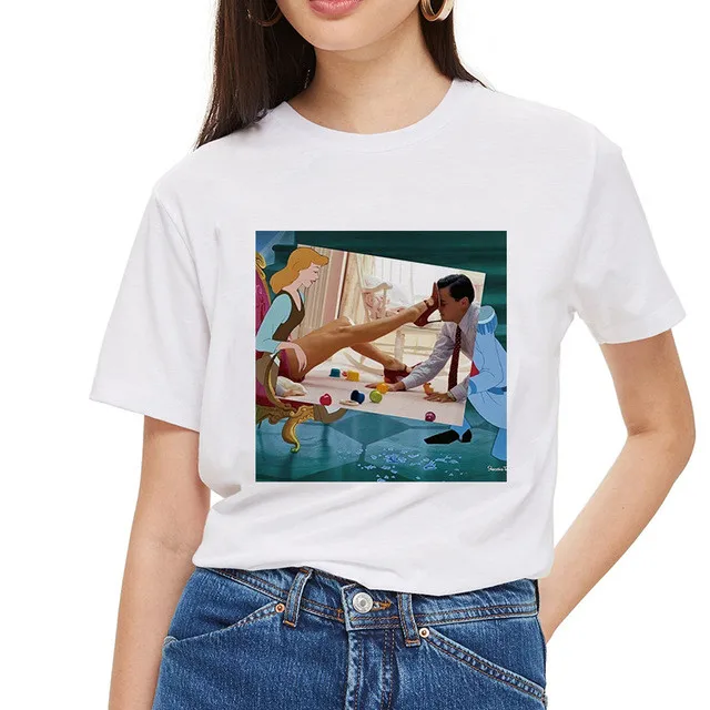 

Women's Dark Snow Harajuku T Shirt O-Neck You Punk T-Shirt Print Casual Short Sleeve Tshirt Streetwear Gifts Dropshipping