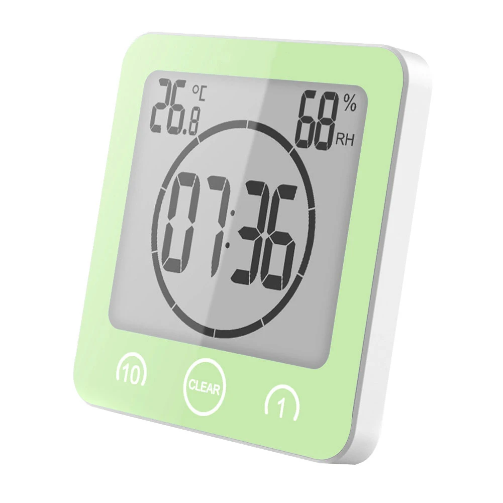 Online Schöne Heißer Wecker Thermometer Dusche Saugnapf Countdown Timer Tragbare Wasserdichte Für Bad Hohe Qualität Hogard AU10
