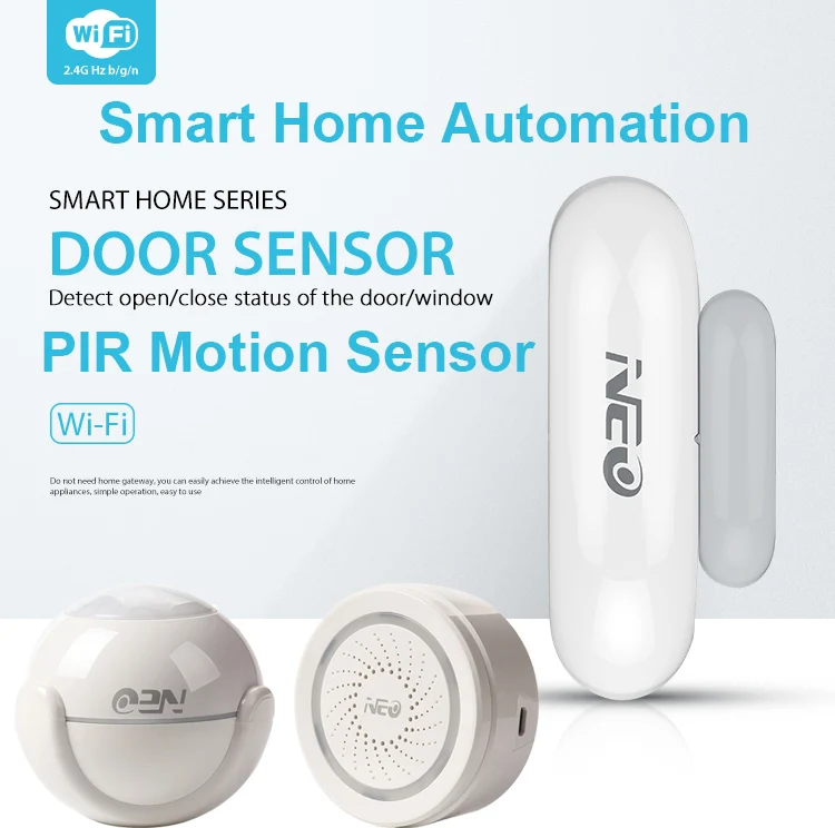 NEO Smart Home Automation Alarm System PIR Motion Sensor Detector Home