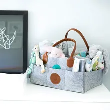 Младенческая корзина для хранения подгузников детские пеленки салфетки сумка держатель для салфеток корзина