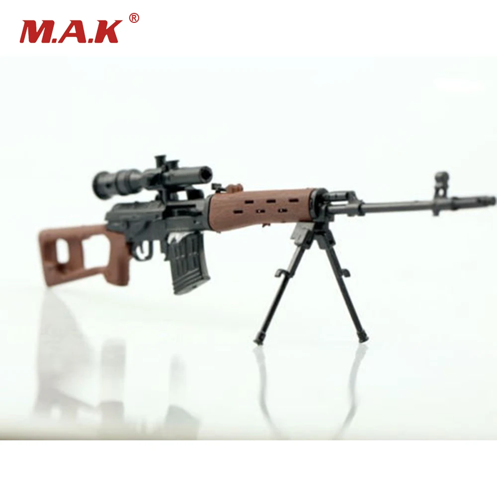 Масштаб 1/6 игрушечное оружие снайперская винтовка SVD модель пистолета экшн