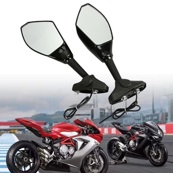 

For Suzuki GSXR1100 GSX-R 1100 1993 1994 1995 1996 1997 1998 Motorcycle Indicator Turn Signal Side Mirror Rear View
