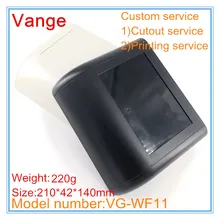 4 шт./партия электрический провод разъем корпус 210*42*140 мм ABS пластик Проект коробка diy для Wi-Fi ретранслятора устройства