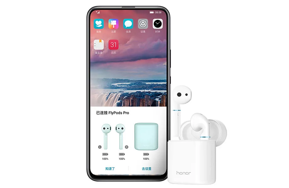 Оригинальные беспроводные наушники HUAWEI honor FlyPods lite Youth honor Flypods Pro, гарнитура Bluetooth type C, музыкальный сенсорный двойной кран