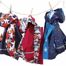 Весна, лето и осень детский плащ-пончо из искусственной кожи водонепроницаемый