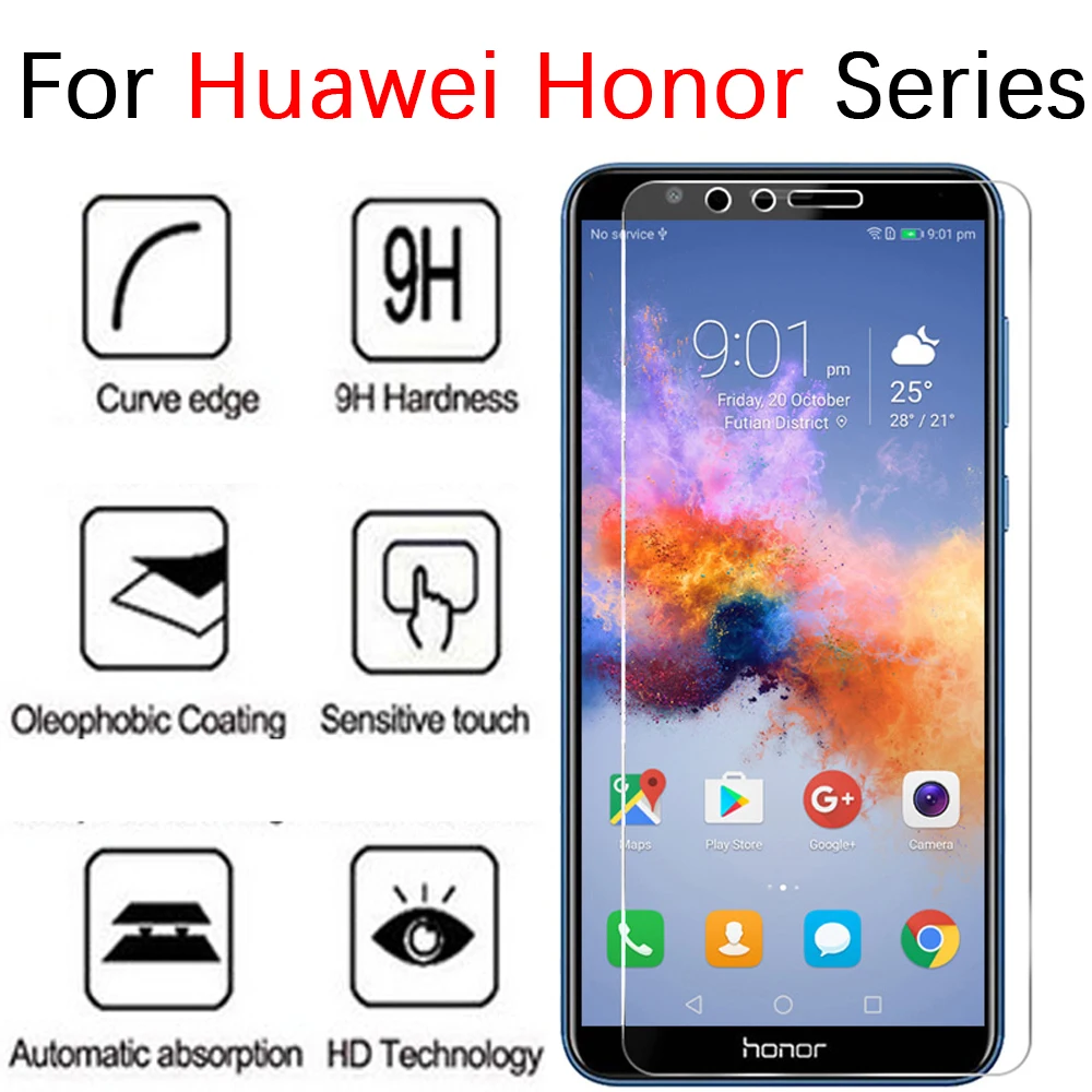 

Protective Glass Honor 7a 7x 7c pro 6a 6x 6c Tempered Glas On The For Huawei Honor7a Honor7x 7cpro 7apro x7 a7 Screen Protector