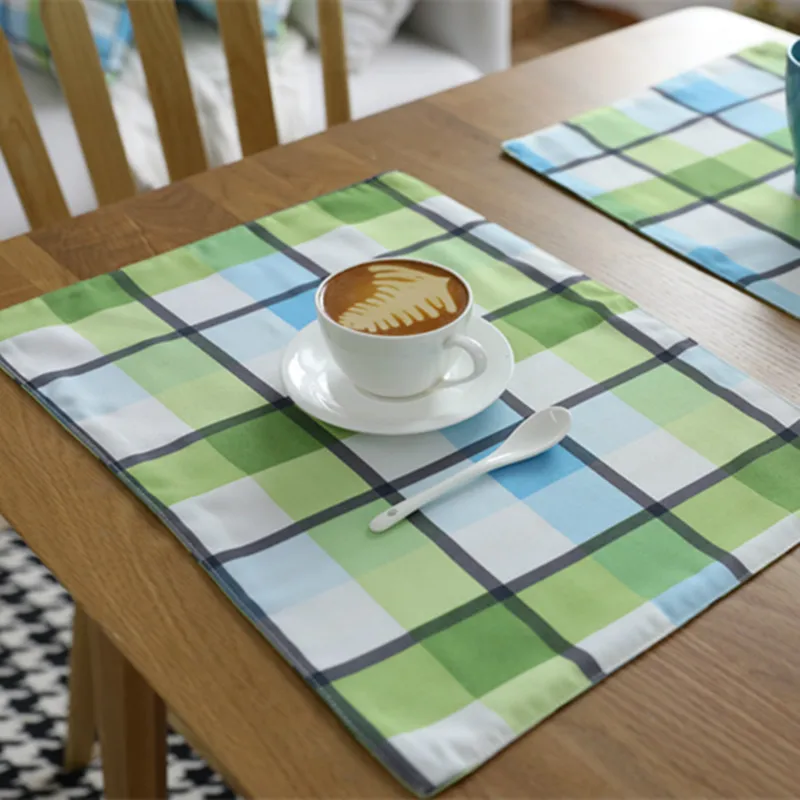 Placemats weddings Dinner Tables Cotton Plant Printed table Napkin