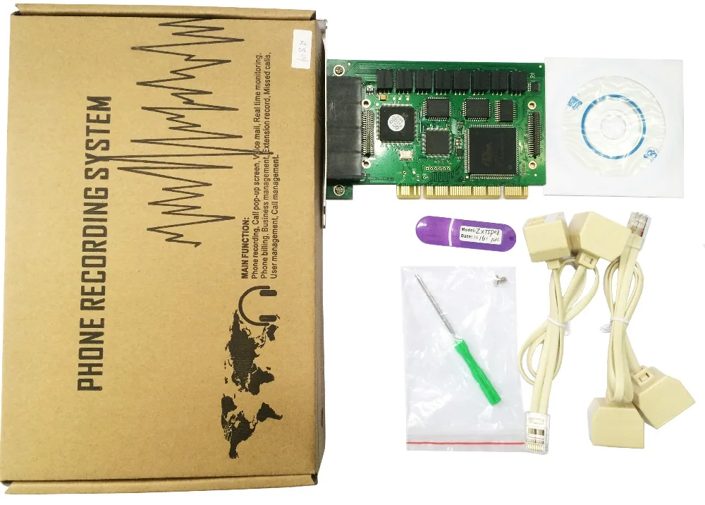 

Excelltel PBX Phone Recording system 8 lines voice logger CDX-608D
