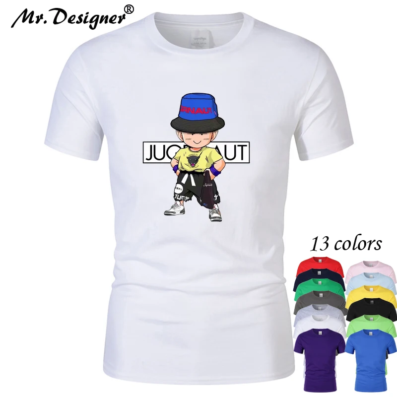 

2019 New kid Kuririn Dragon ball Print cotton T shirt men Brand Clothing Hip Hop T Shirt women Short Sleeve High Quality CT03035