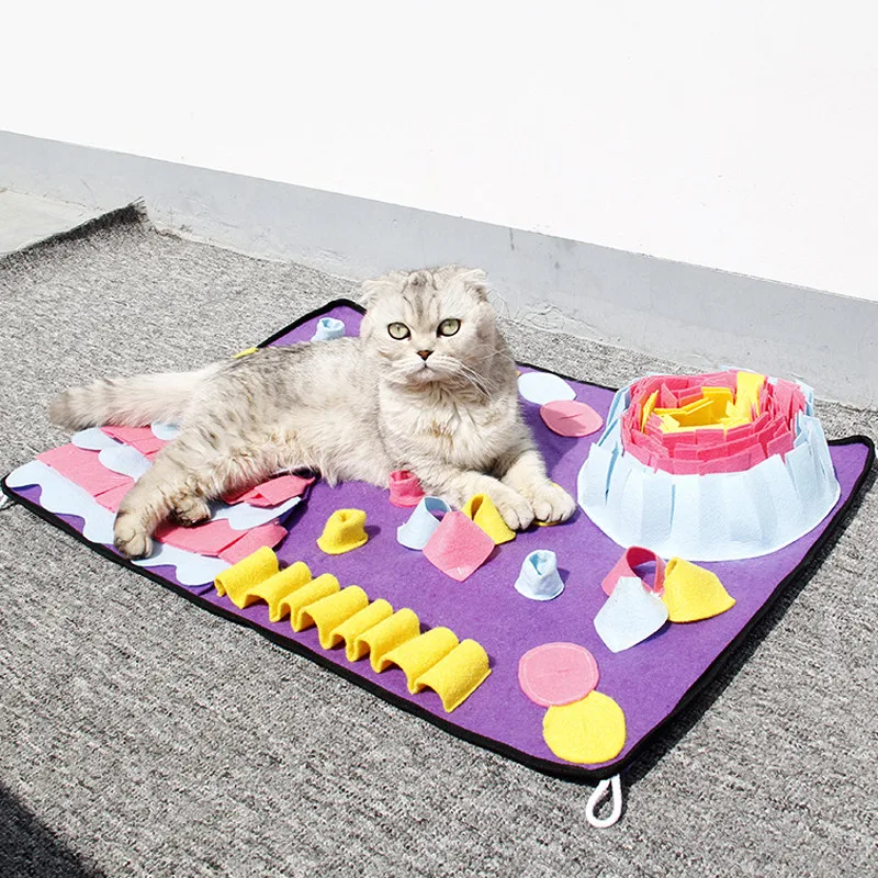 Игрушки для домашних животных кошка обнюхиватель одеяло собак коврик и кошек