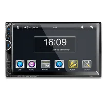 7″ Bluetooth Car Radio Video MP5 Player Autoradio FM AUX USB SD 7001 HD 1080P Touch Screen With AM + RDS Music Movie Player