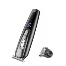 Профессиональные Парикмахерские ножницы lcd триммер для бороды электрическая машинка для стрижки машина Высокоточный резак головка для удаления волос