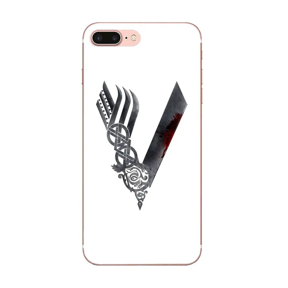 Мягкий защитный чехол серии Vikings для Apple iPhone 4 4S 5 5C 5S SE 6 6S 7 8 Plus X XS Max