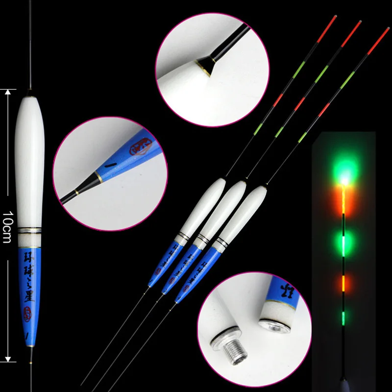 WLPFISHING Fishing Floats High brightness Luminous Floats Composite