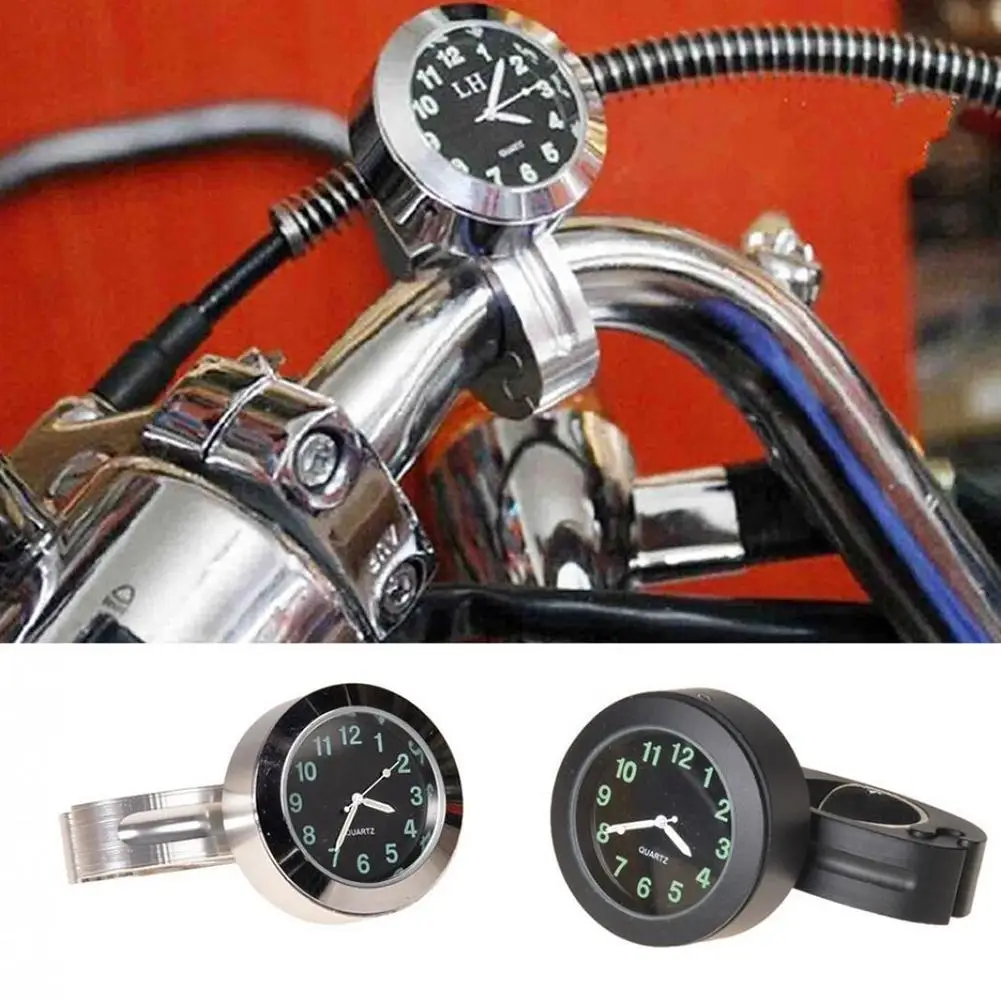 LumiParty Bicycle Motorcycle Electric Vehicle Handlebars Refit Clock