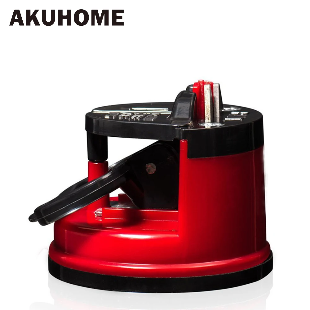 

Suction Knife Sharpener Sharpening Tool Easy and Safe To Sharpens Kitchen Chef Knives Damascus Knives Sharpener