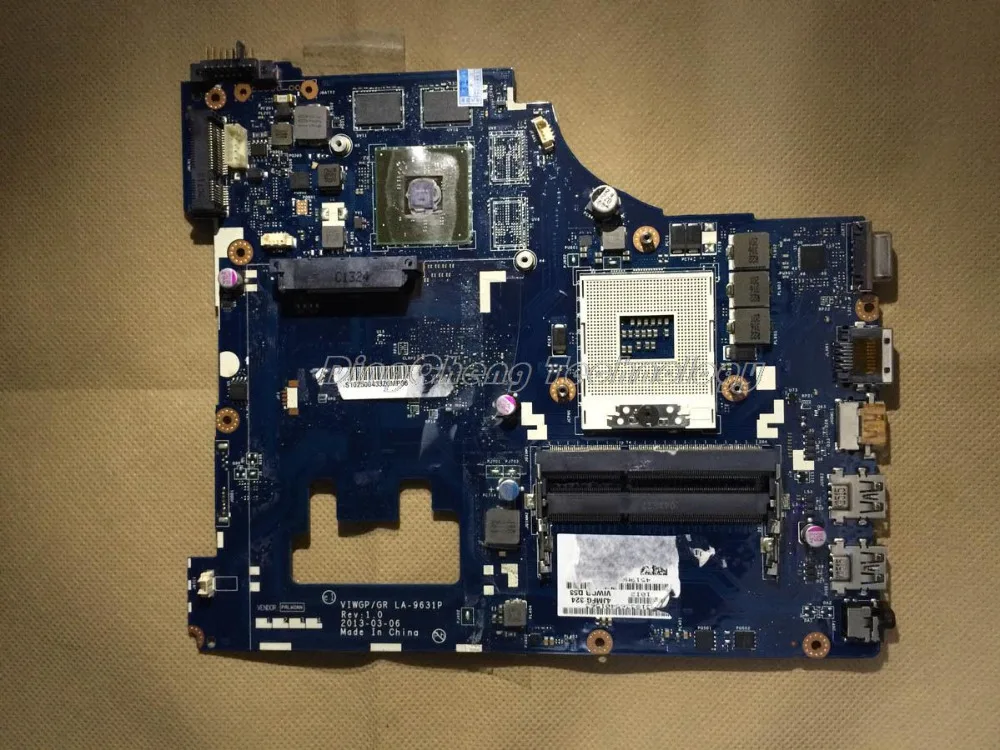 

Laptop Motherboard for Lenovo G500 LA-9631P HM76 4 video chips graphics card rev 1.0 DDR3 100% tested Fully