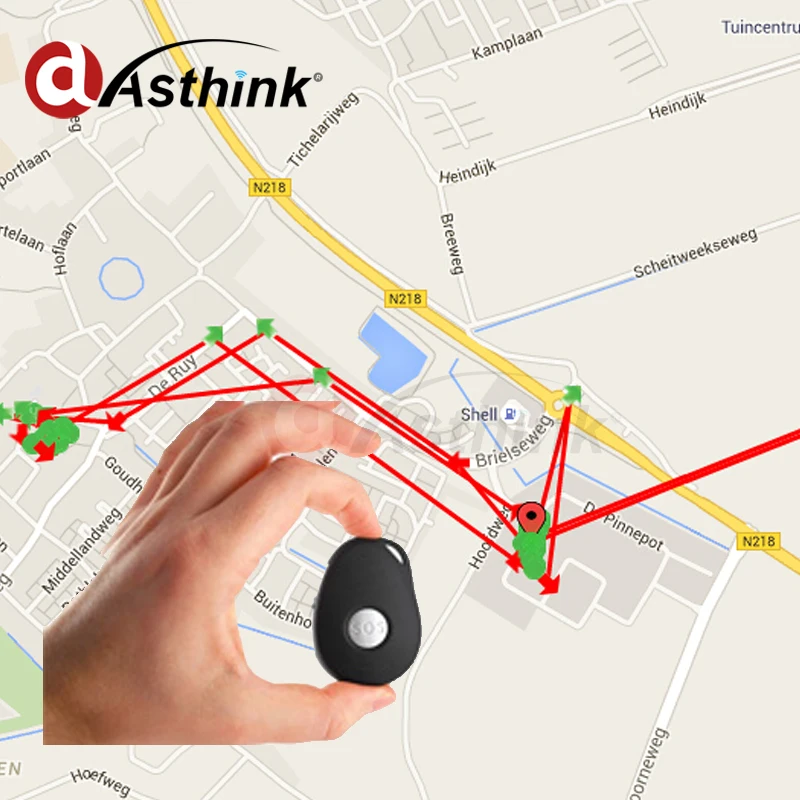 

Mini Waterproof GPS Tracker GSM Tracking System for Kids Pets Cars ET017S