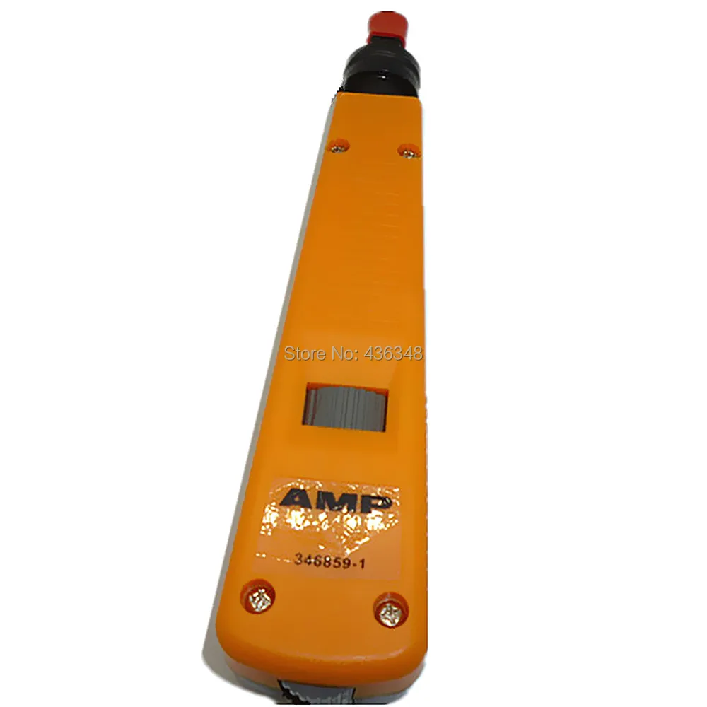 

Network Data Cables Wire Cable Punch Down Cut Off Impact Tool Durable Amp Impact Punch Down Insert &Cut Cable Terminations Tool