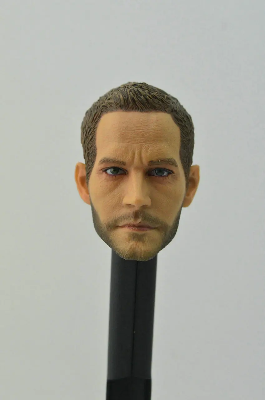 

hot 1/6 scale Head Sculpt Paul Walker Fast & Furious 7 fit 12" toys