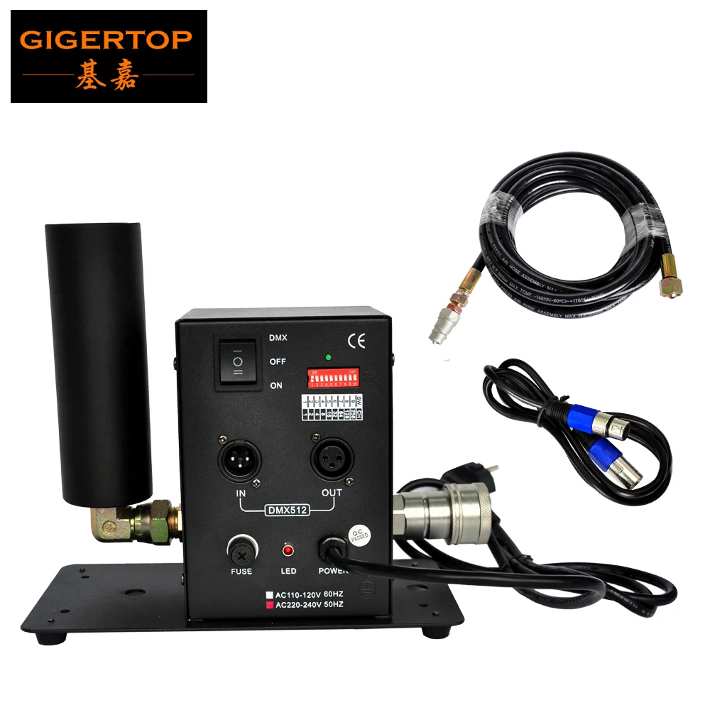 TIPTOP одно сопло CANNON Co2 Jet | DMX 512 переключаемый взвешенный пол Применение мощность