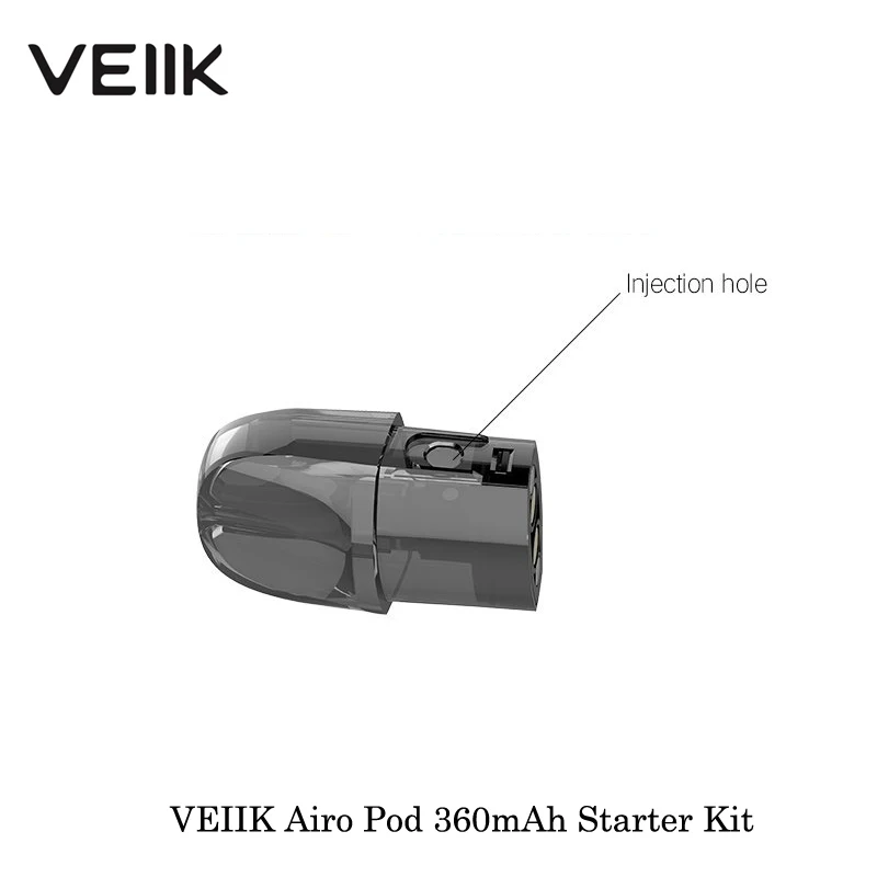 Электронная сигарета VEIIK Airo Pod 360 мАч/500 мАч стартовый комплект Портативный 2 мл