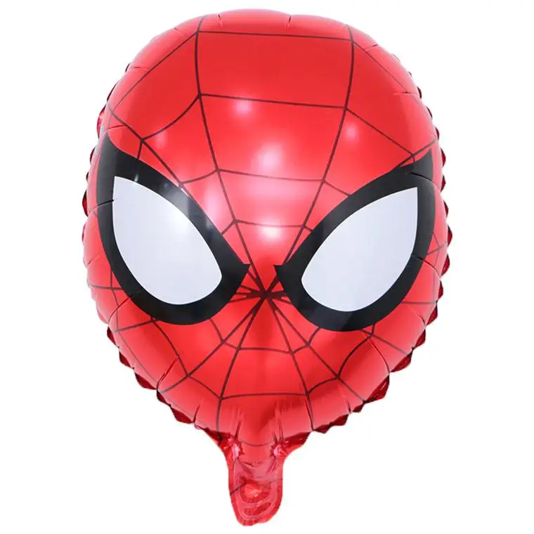 4 шт./лот Капитан Америка Халк, Человек-паук голова фольги Воздушные шары 55*33 см герой воздушные шары Декор для вечеринки в честь Дня рождения игрушки - Цвет: Светло-серый