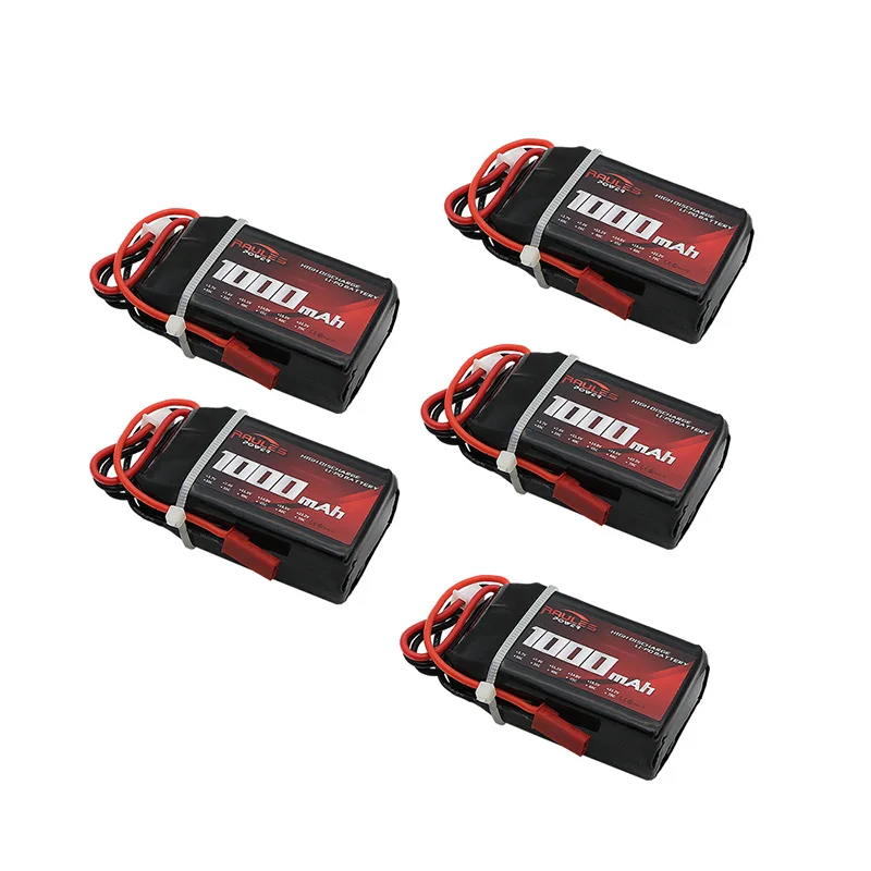 5 шт. Липо 3 S 11.1V1000mah 30C и зарядное устройство ЕС для квадрокоптеров вертолеты Р/У