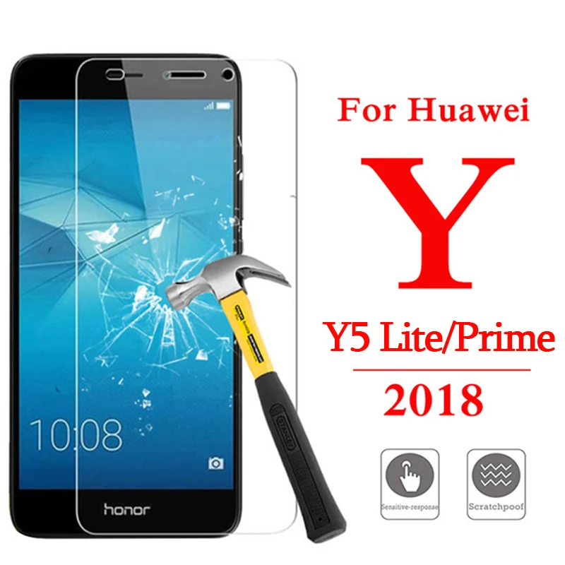 Защитное стекло закаленное для Huawei Y5 Lite Prime 2018 Y 5 5y | Мобильные телефоны и