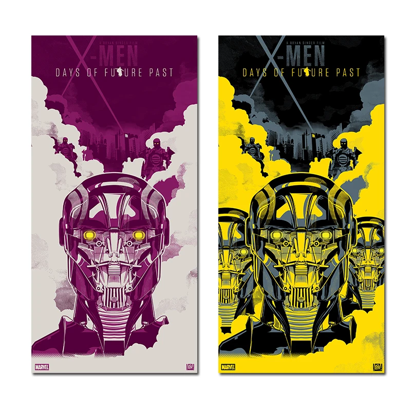 Художественный шелковый или холщовый принт X-Men популярный постер из фильма 13x27