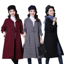 Maternity Coat Autumn Women's Clothing Long Winter Wear V-neck Knitting Pregnant Woman Jacket Maternity Winter Parka M-XXL Maternity Coat Autumn Women's Clothing Long Winter Wear V-neck Knitting Pregnant Woman Jacket Maternity Winter Parka M-XXL