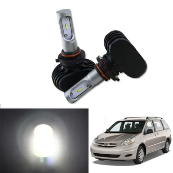 

High Power 50W 8000LM LED Headlight Kit White Car Light Low Beam Bulbs For 2004-2010 Toyota Sienna Headlamp