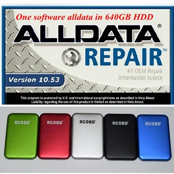 

Alldata 10.53 2014 mitchell ondemand 2015 Auto data + 750G HDD + 2.5 Inch (usb 3.0) hdd enclosure with a USB cable
