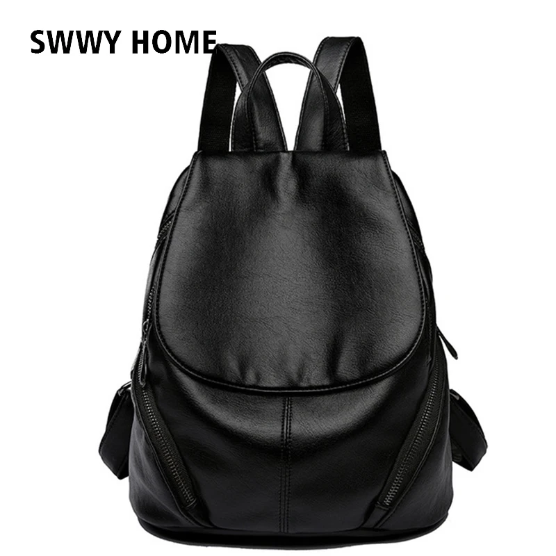 

Fashion Women Backpack High Quality Genuine Leather Backpacks for Teenage Girls Female School Shoulder Bag Bagpack mochila bolsa