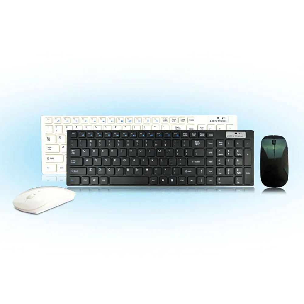 OMESHIN Высокое качество ультра тонкий белый 2,4 г беспроводная клавиатура и оптическая мышь аналогичная Эргономичная подставка для рук для PC Gamer